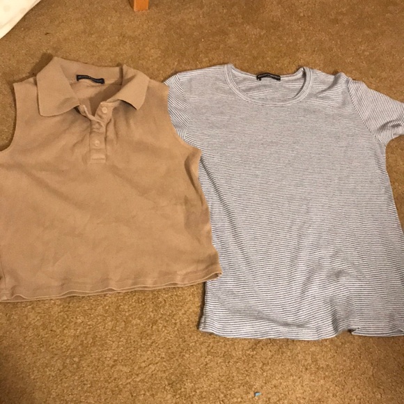 Lot of 3 brandy Melville tops/ skirt one size woman’s Small - Picture 1 of 6